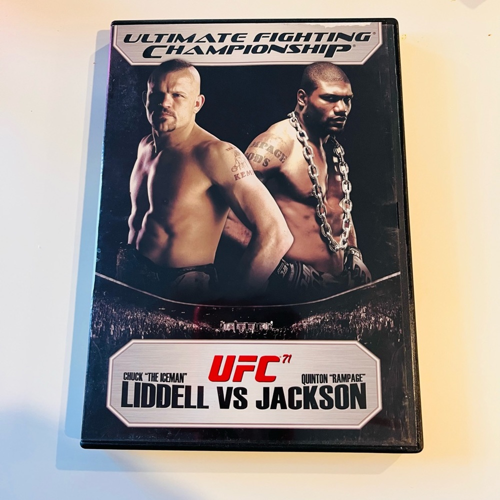 UFC 71 Liddell vs Jackson DVD